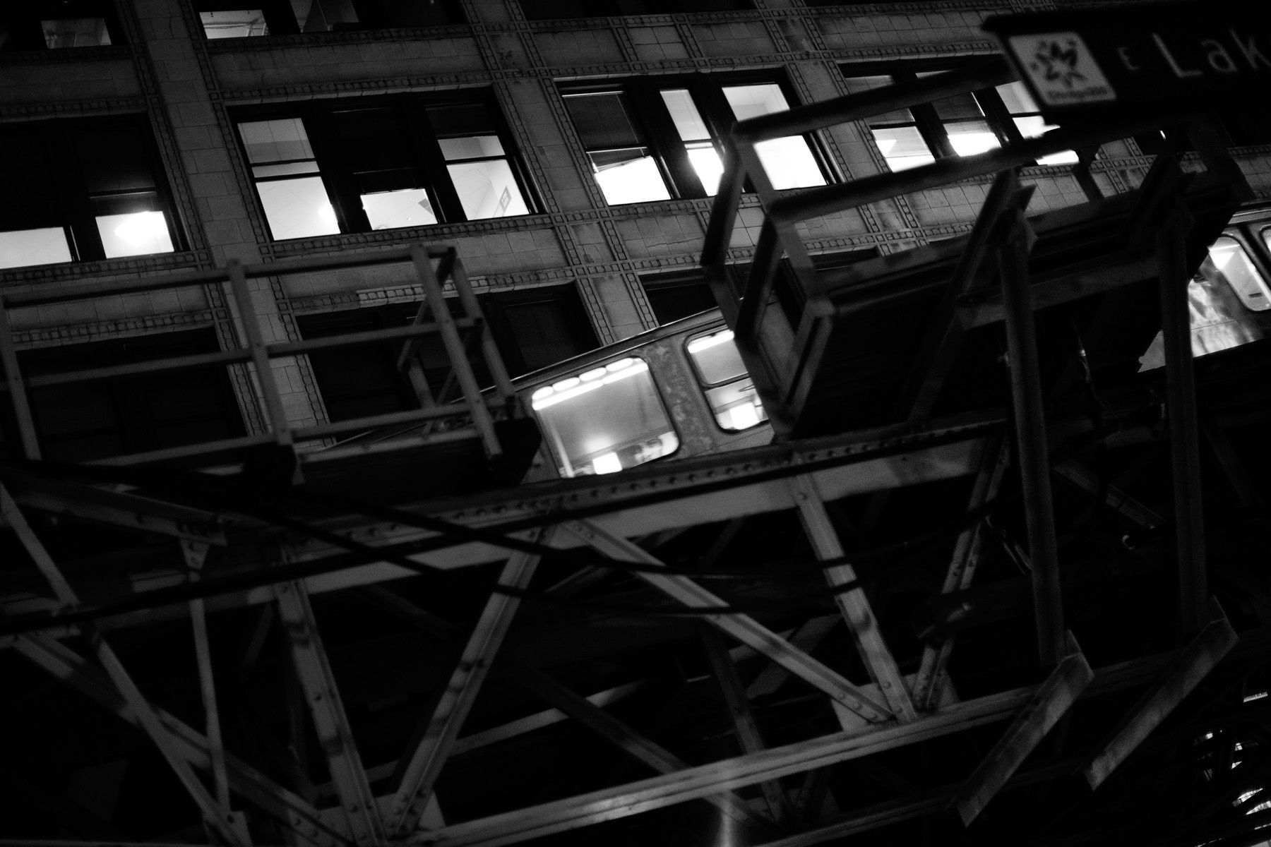 'L', East Lake Street, Chicago, IL, 2010