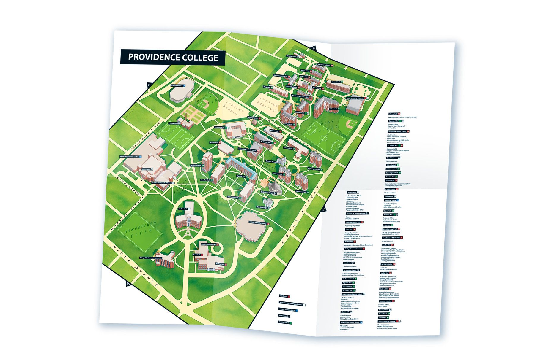 CAMPUS MAP ILLUSTRATION © James Laish
