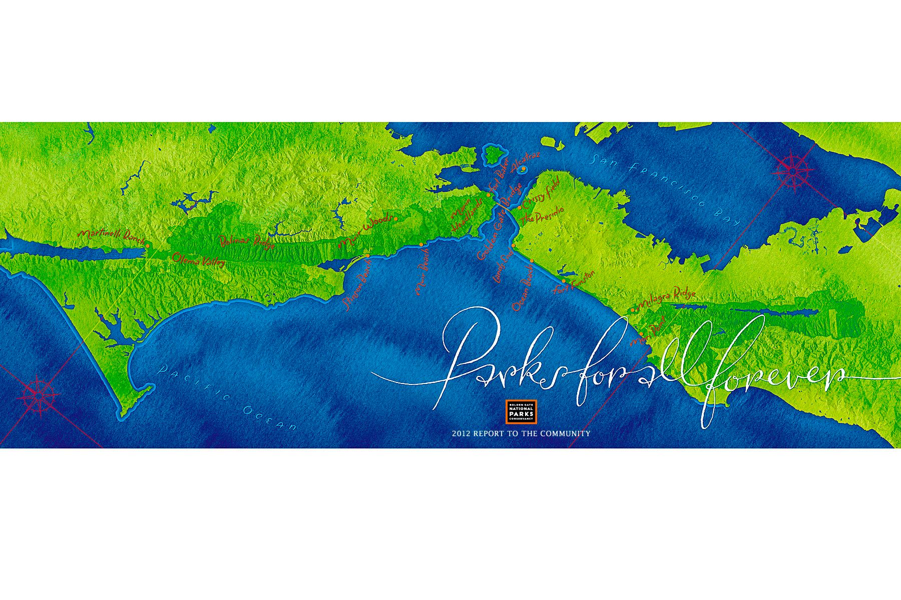 Map Illustration © James Laish and Danielle Jones | Hand Lettering © James Laish