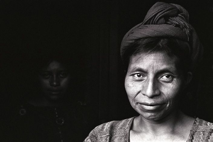Maria and mother, Santa Catarina