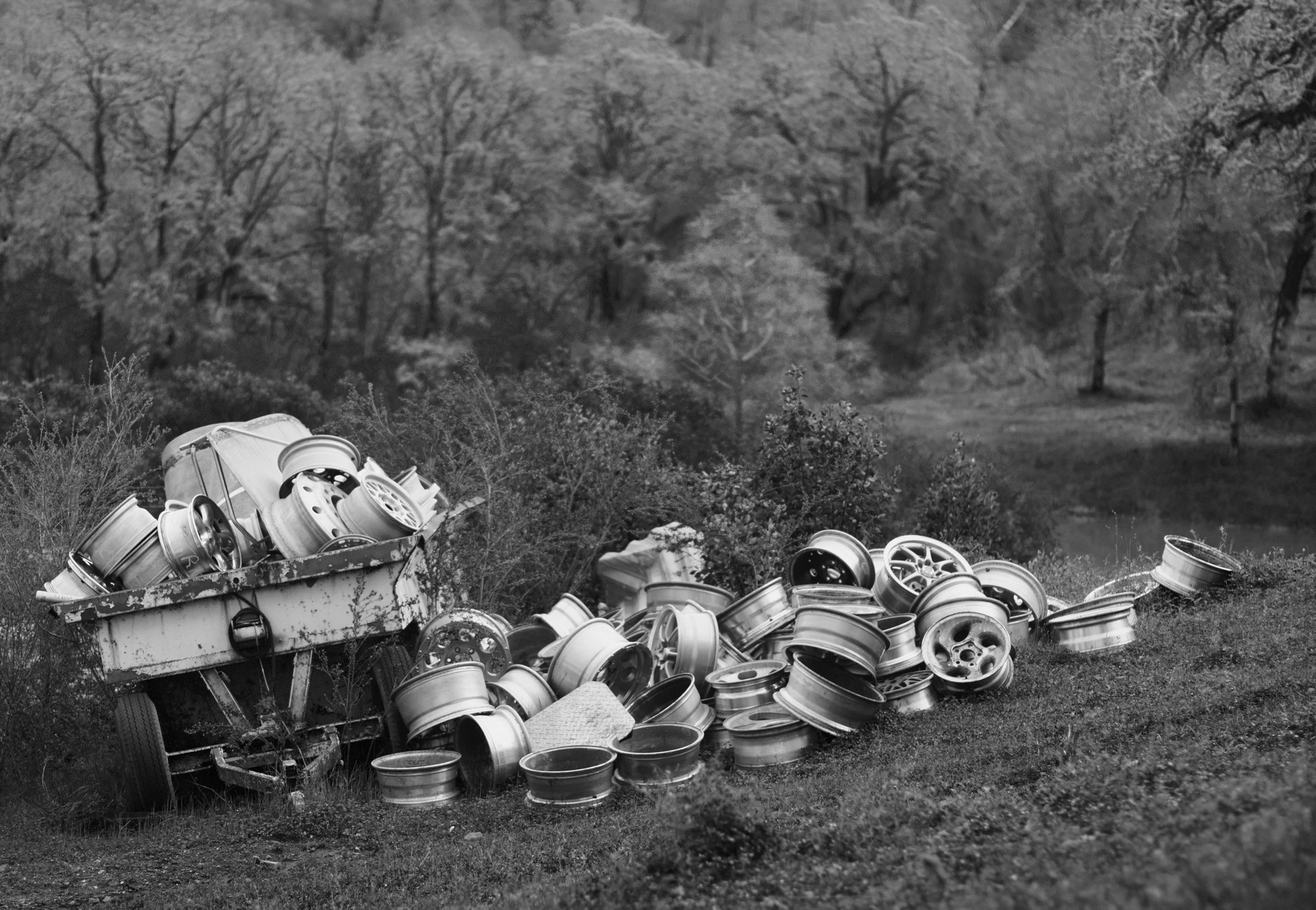 Spilt Wheels, California