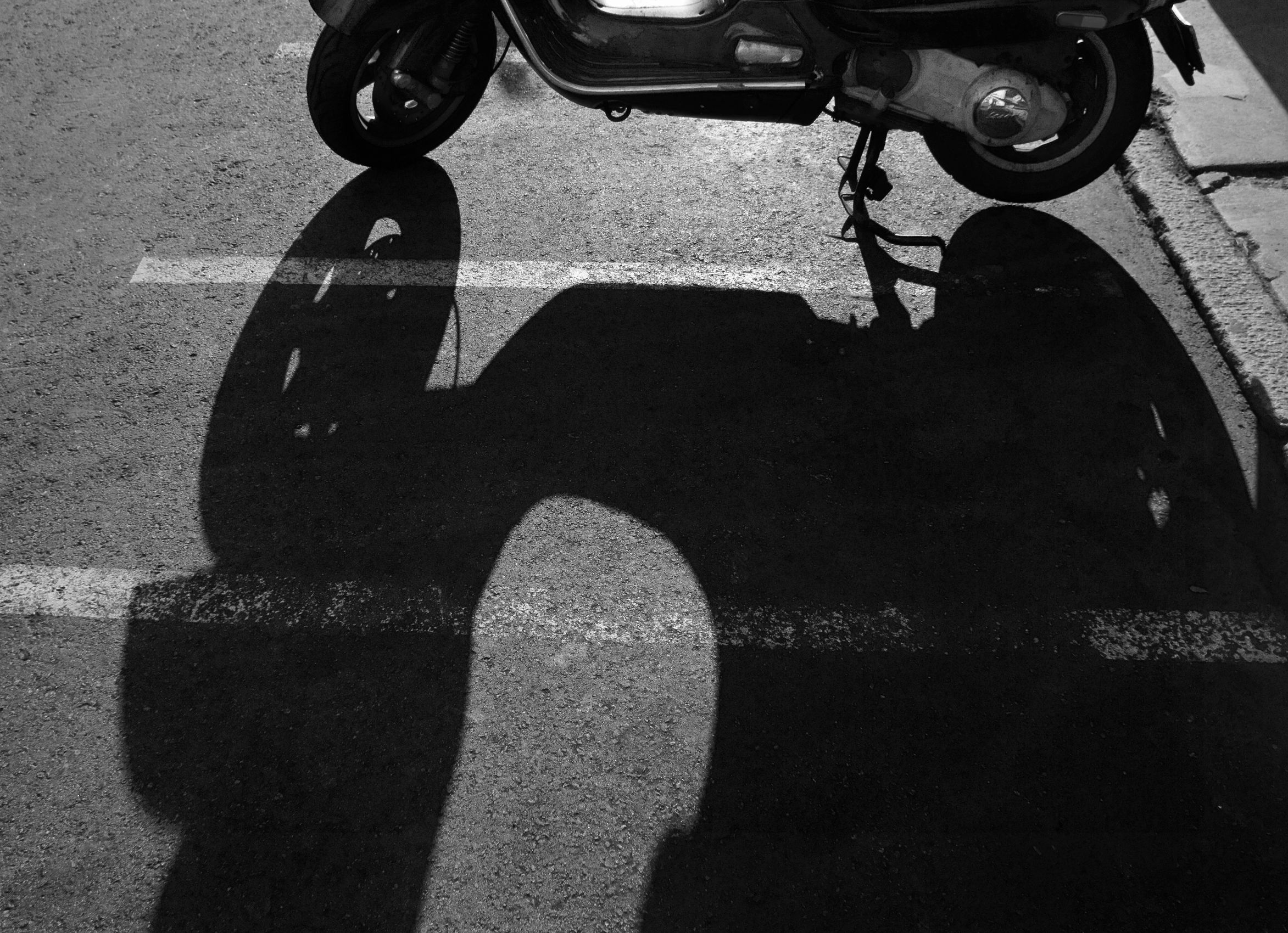 Scooter in North Beach