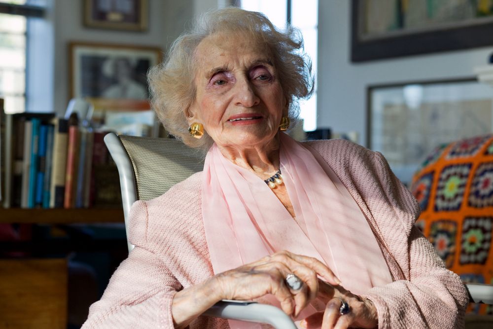 Dr. Ruth Gruber  Photographer, Journalist, Writer, Humanitarian,  U.S. Government Official, Documented Holocaust survivors on the ship Exodus...