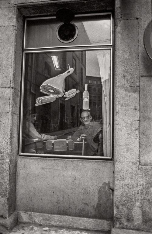 Man in the window Spain 1974