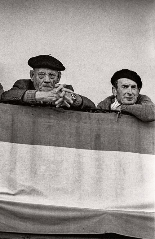 Men at Bullfight Chinchon, Spain 1974