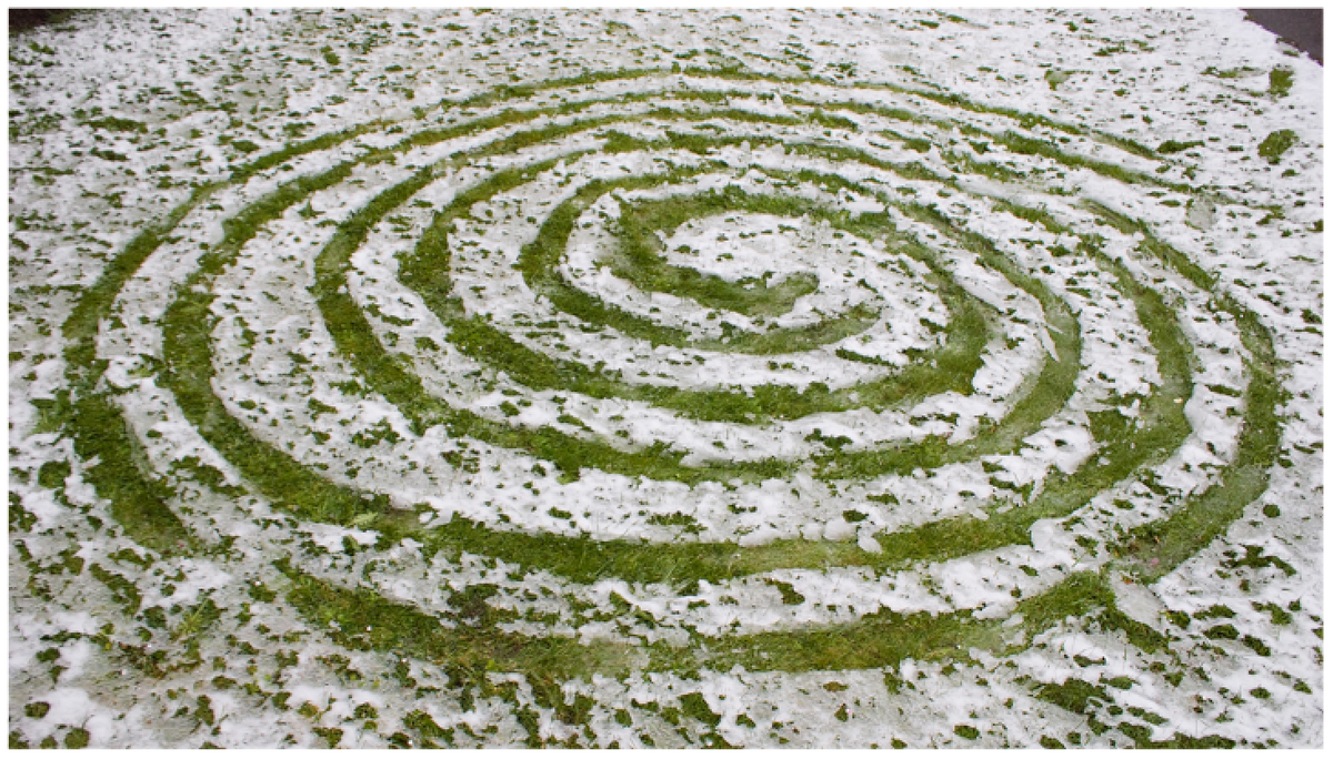 Rastro de Energía, espiral.  