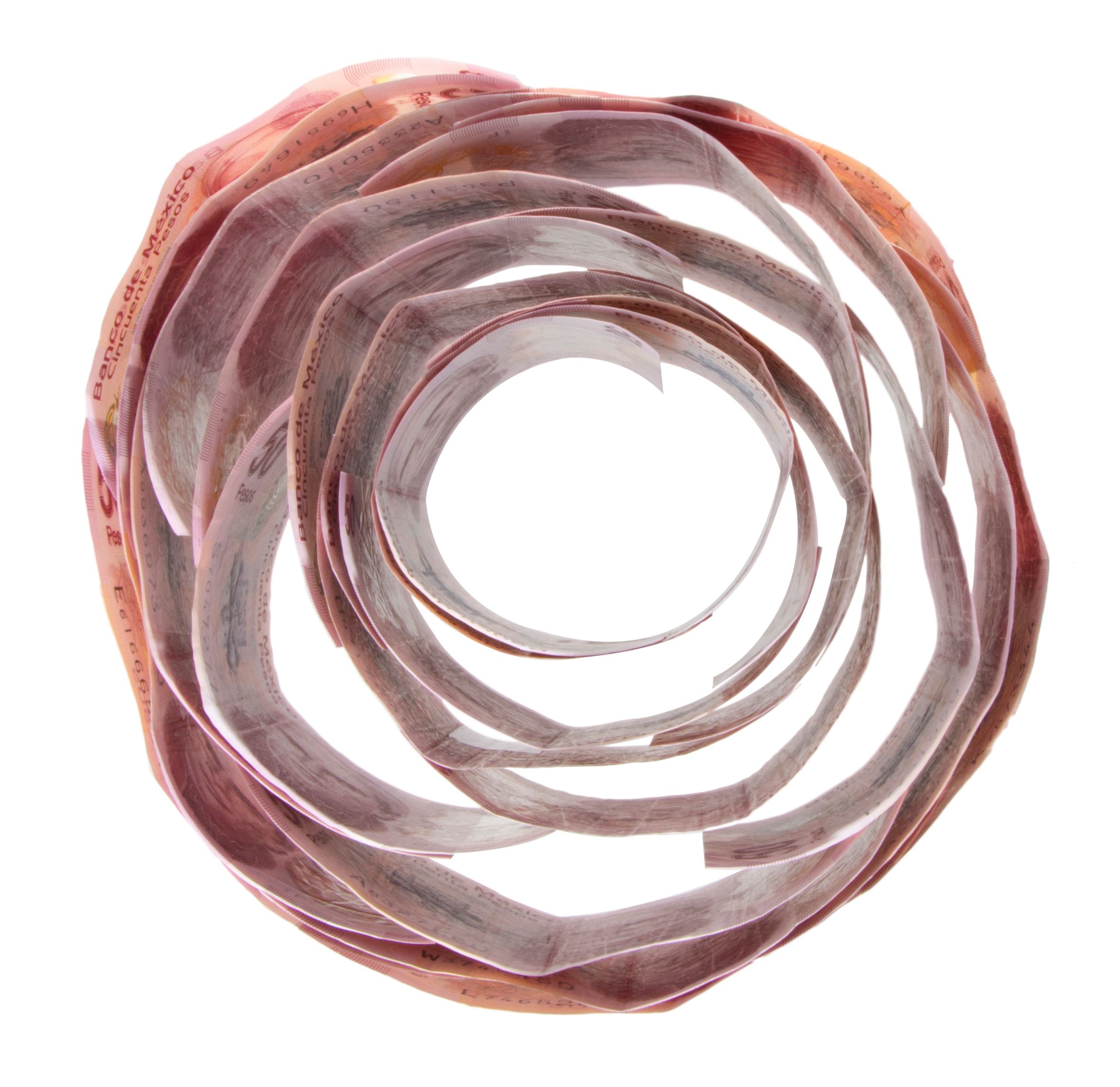 Mexican Pesos Bills Composition