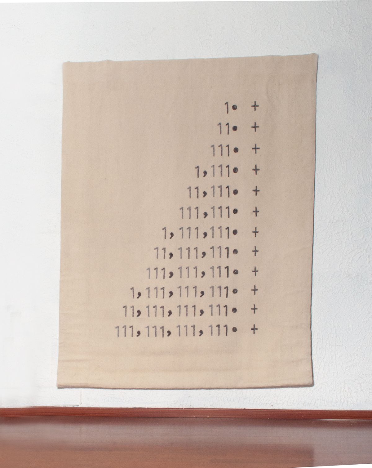 Pyramid I, Wool hand made, Tapestry. Taller Mexicano de Gobelinos. 2017 