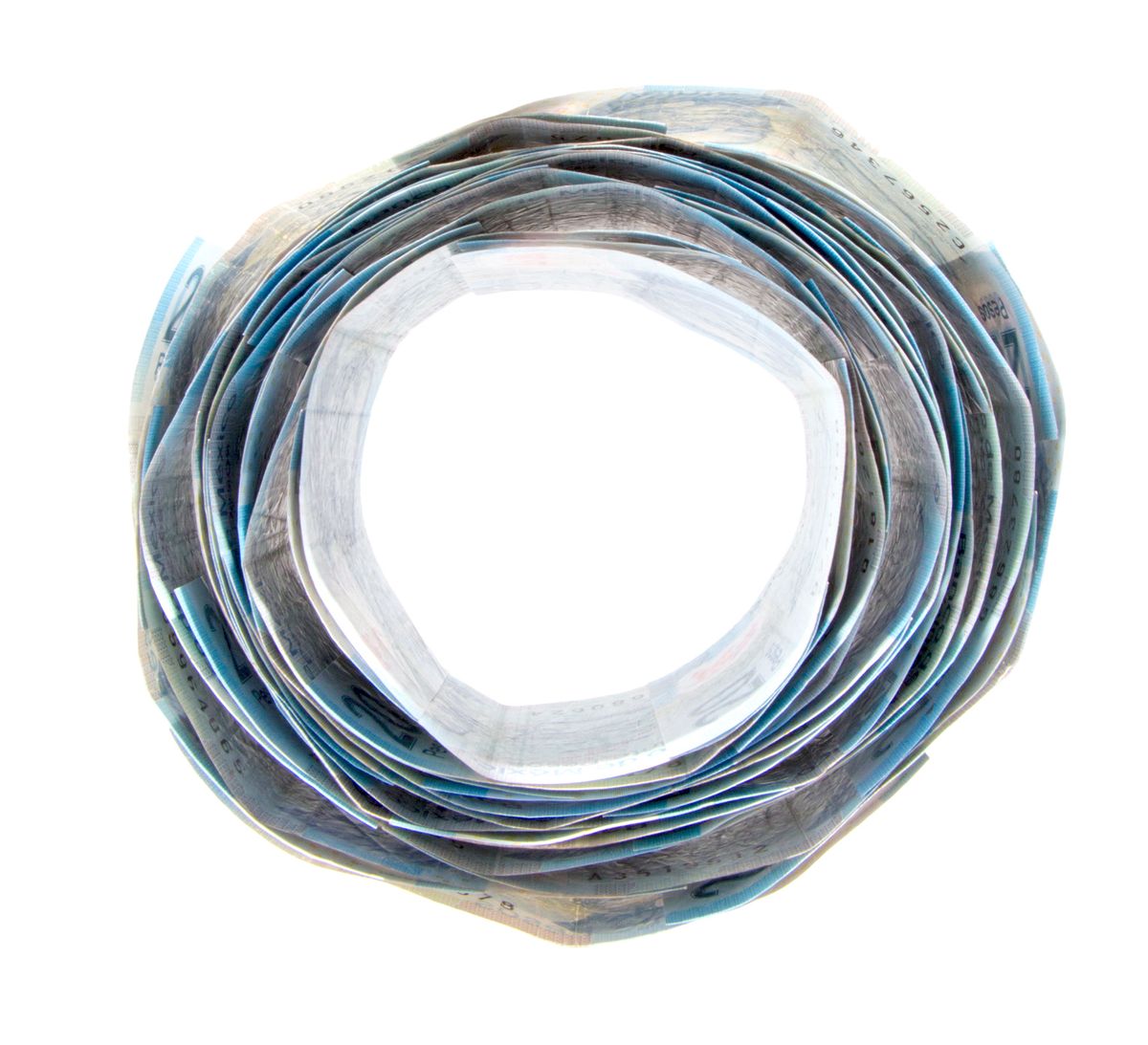 Mexican Pesos Bills Composition