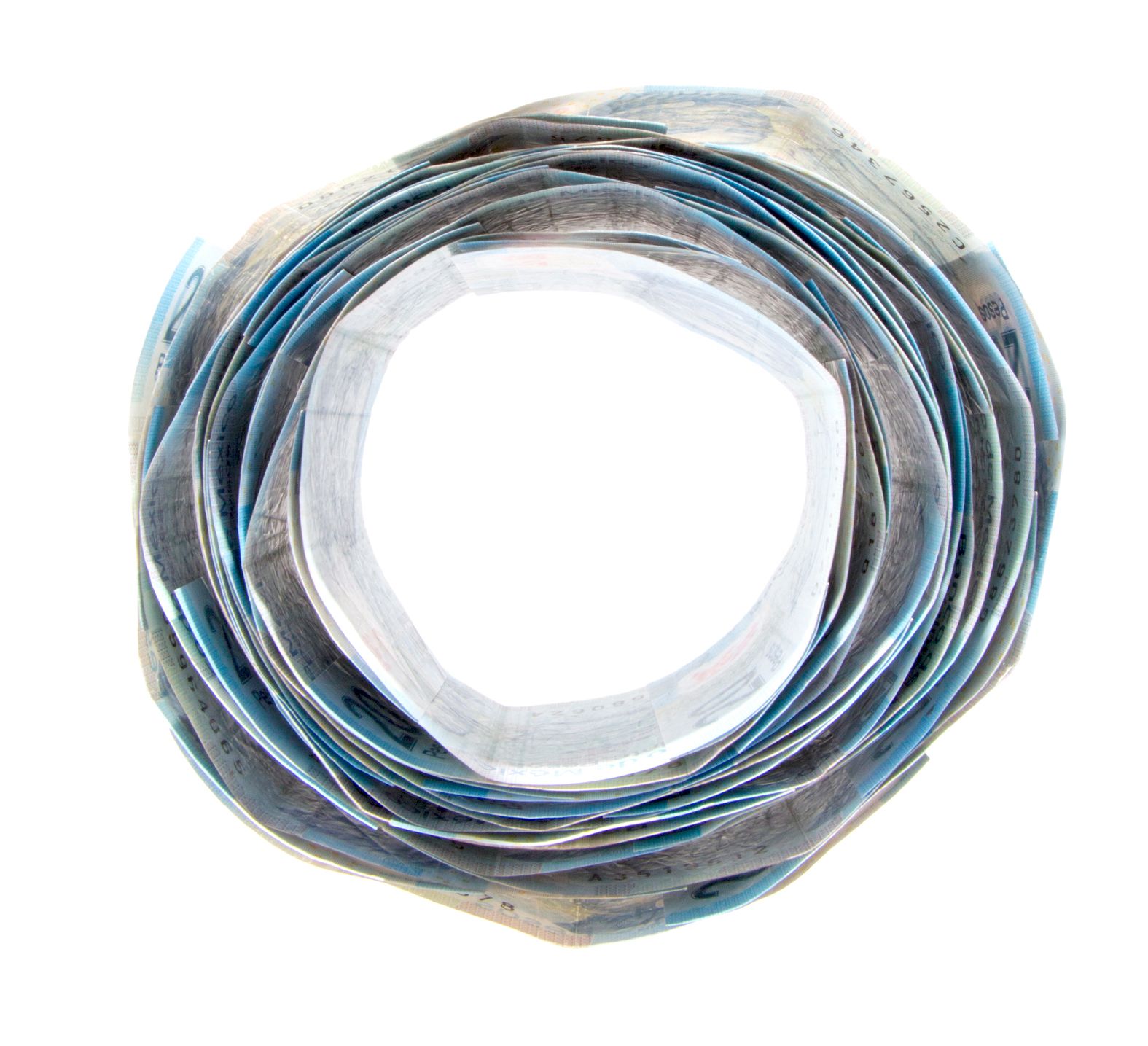 Mexican Pesos Bills Composition