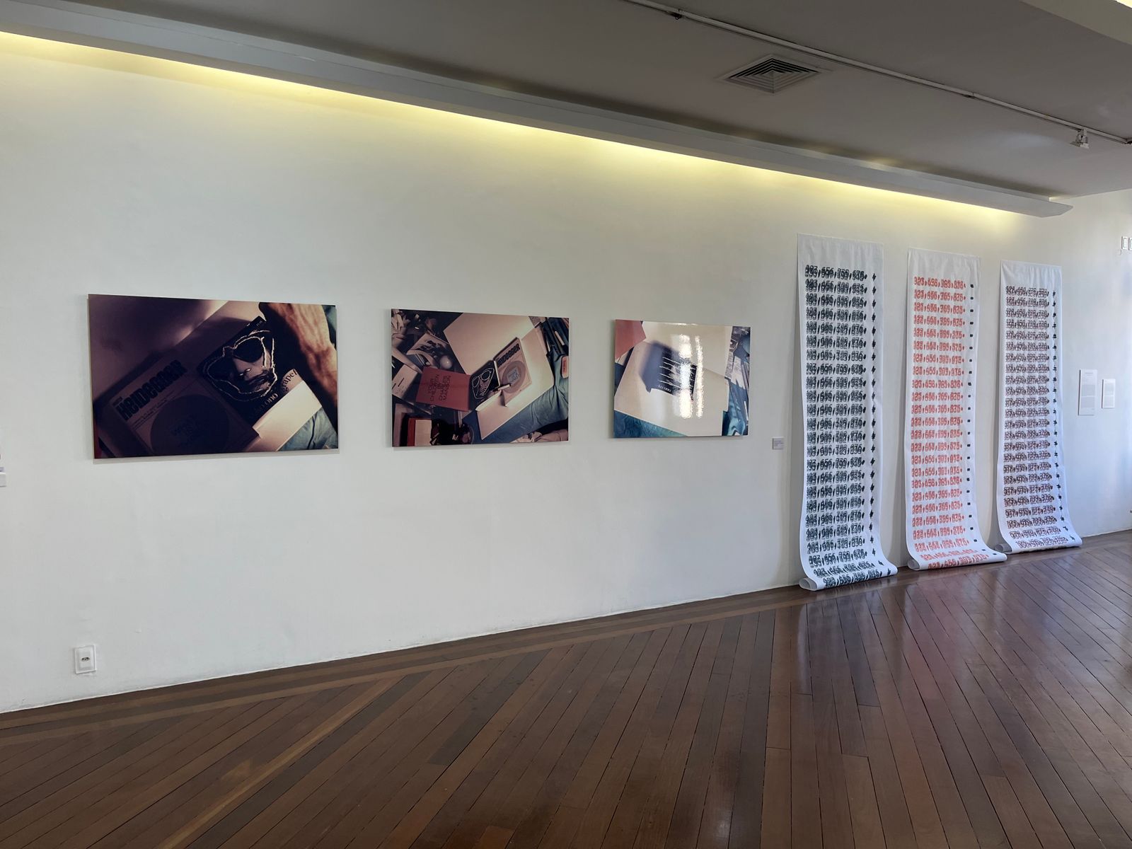 Left images by Helio Oiticica. Right Essa for a Negotiation, Jesús Jiménez.