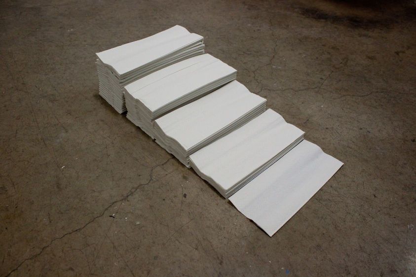 Paper Stair, White Cube, London, 2011.