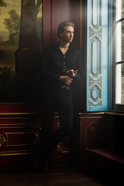 Painterly Editorial Portrait in Amsterdam