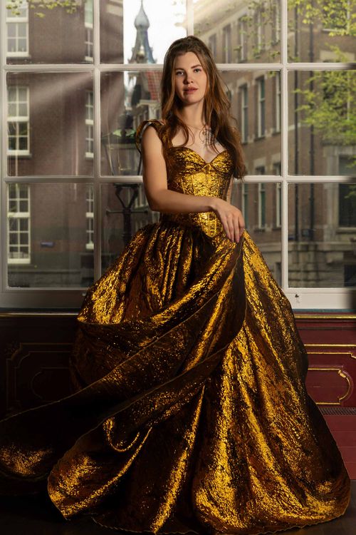 Painterly Editorial Portrait in Amsterdam