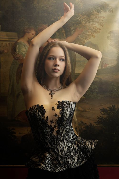 Painterly Editorial Portrait in Amsterdam