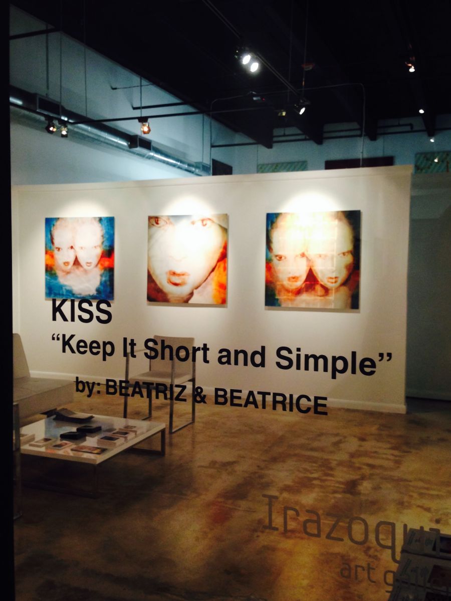Irazoqui Fine Art Gallery,Wynwood, FL "KISS - Keep It Short and Simple", November 15 - December 31, 2013