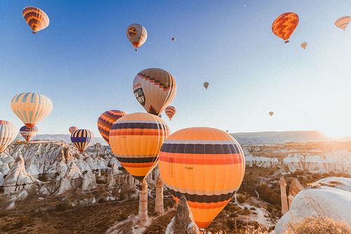 Amanecer en Cappadocia !!