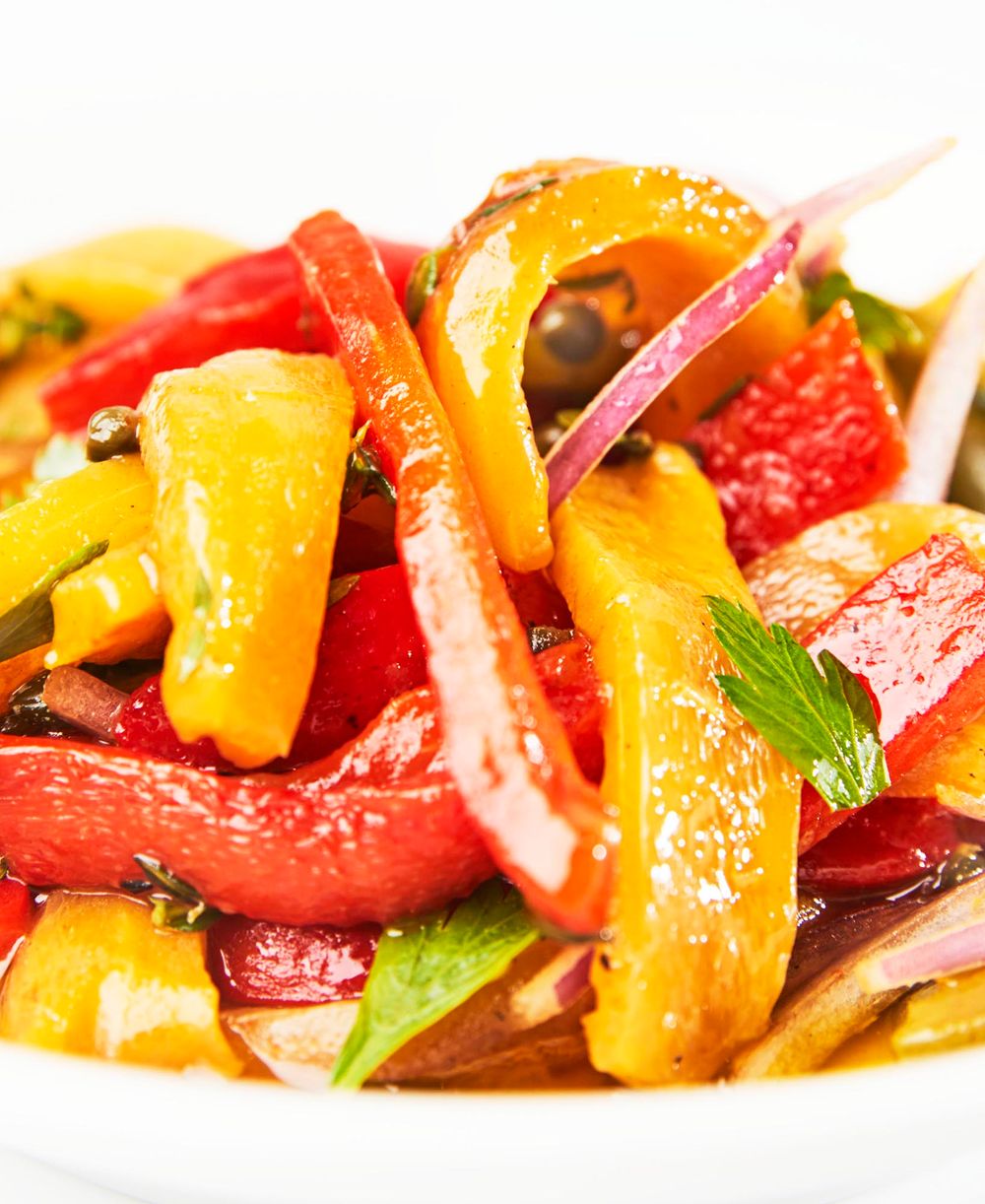 Roasted Bell Pepper Salad