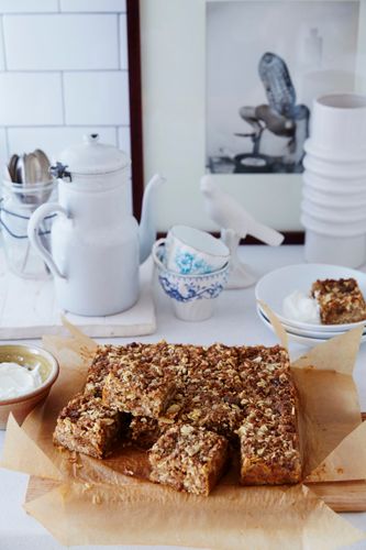 Baked Muesli & Peach Jam Beauty A131014 Food & Wine Making My Mistakes Cookbook 2013