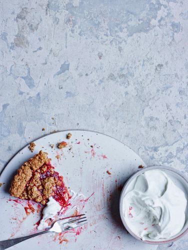 Hjonabandssaela â€œHappy Marriageâ€ with Whipped Skyr   A160201 Food & Wine   Iceland   May 2016