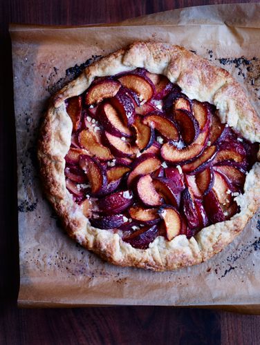 Plum Galette Beauty A131014 Food & Wine Making My Mistakes Cookbook 2013