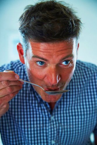 Brooke’s Easy Egg-Drop SoupProcess A130127 Jamie Deen Cookbook 2013