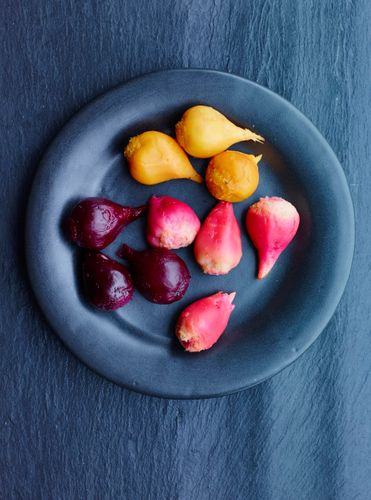 Roasted Whole Beets Process A130709 Root To Leaf Winter 2013