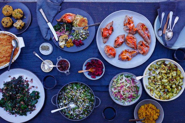 Thanksgiving Meal Beauty A130709 Root To Leaf Fall 2013