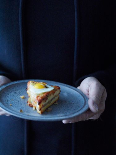 Croque Monsieur. A110119. Homecooking w/Jean Georges  © John Kernick NO RIGHTS GRANTED