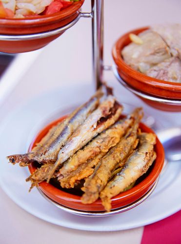Casa Fundada. Sardines Tapas. Casa Fundada Near Sierpes. MT 7320 Seville