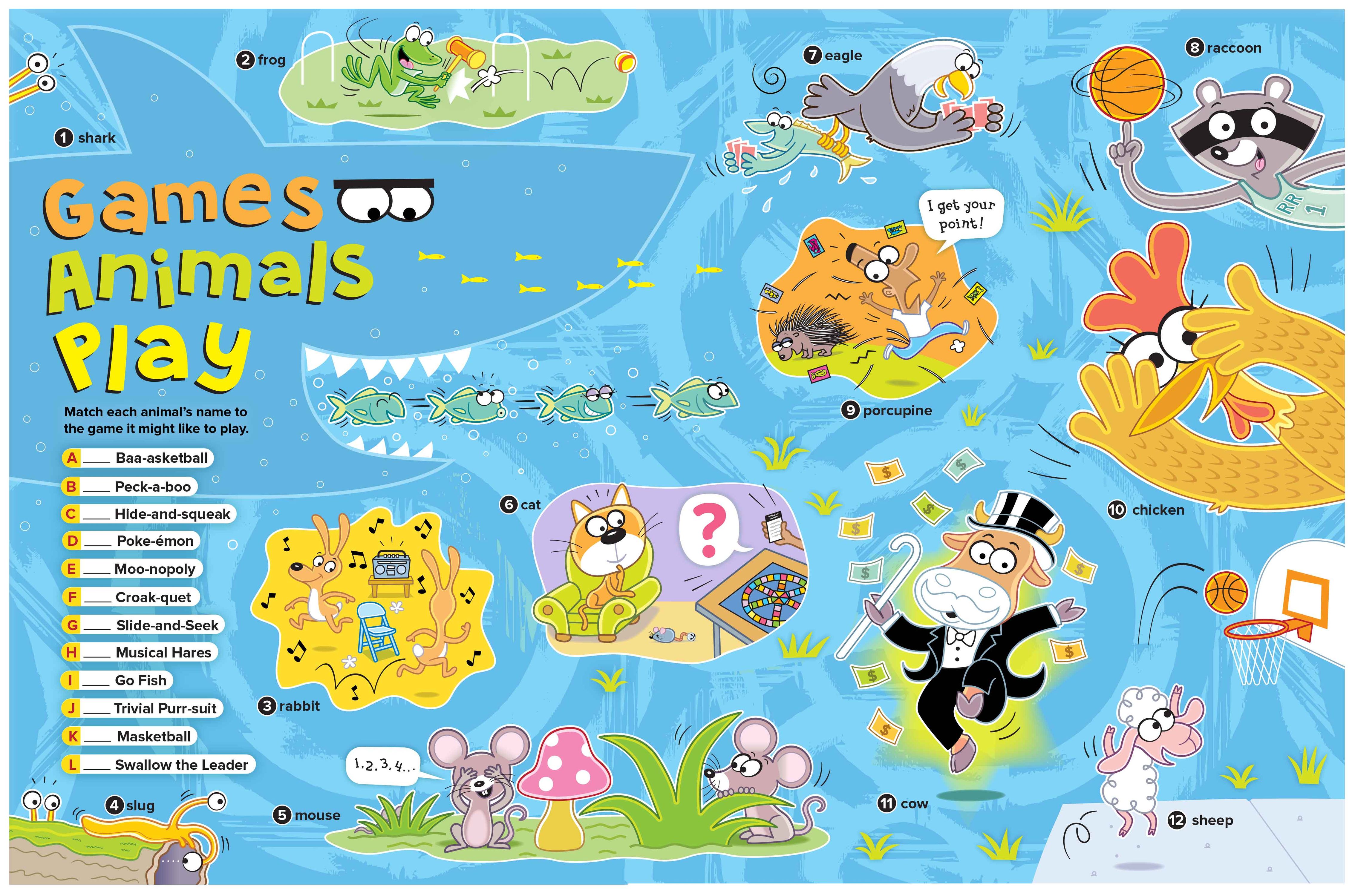 Games Animals Play