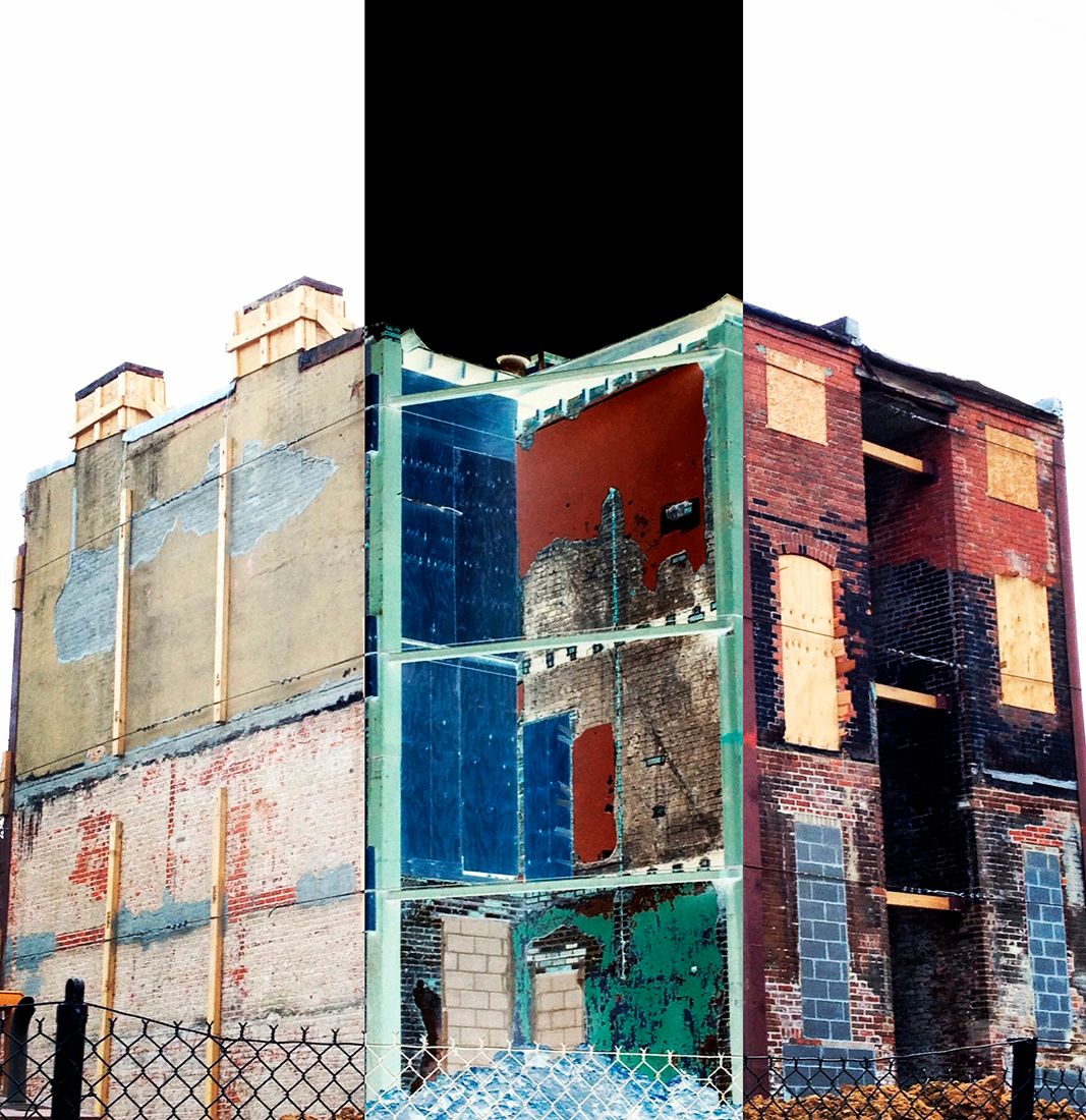 5 ¼ x 5 ½ inches Patchwork