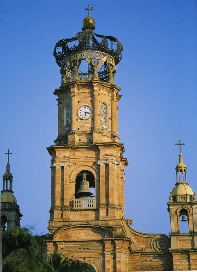 bell-tower   cathedral-of-our-lady-of-guadalupe , puerto vallarta