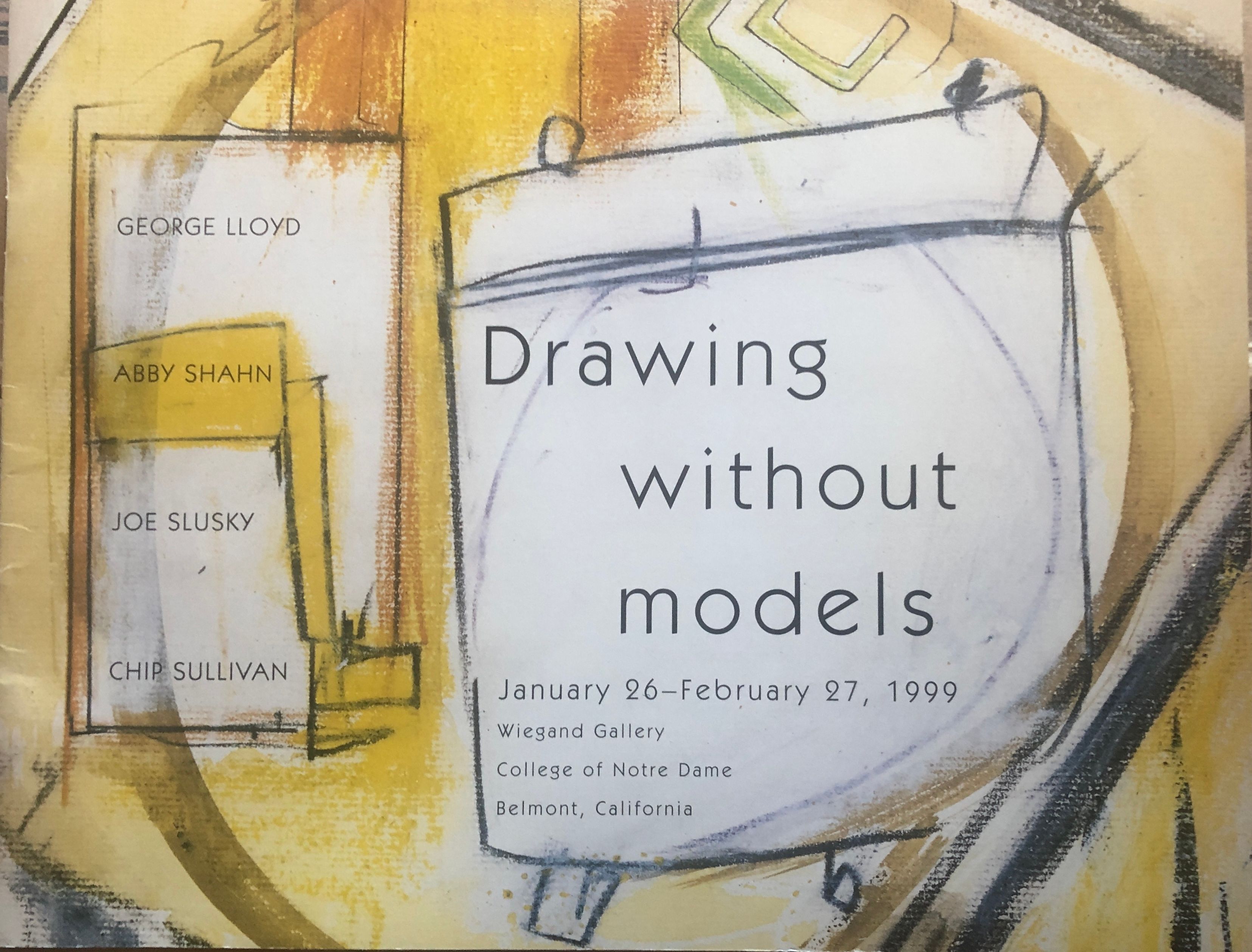 Drawing without Models , 1999 