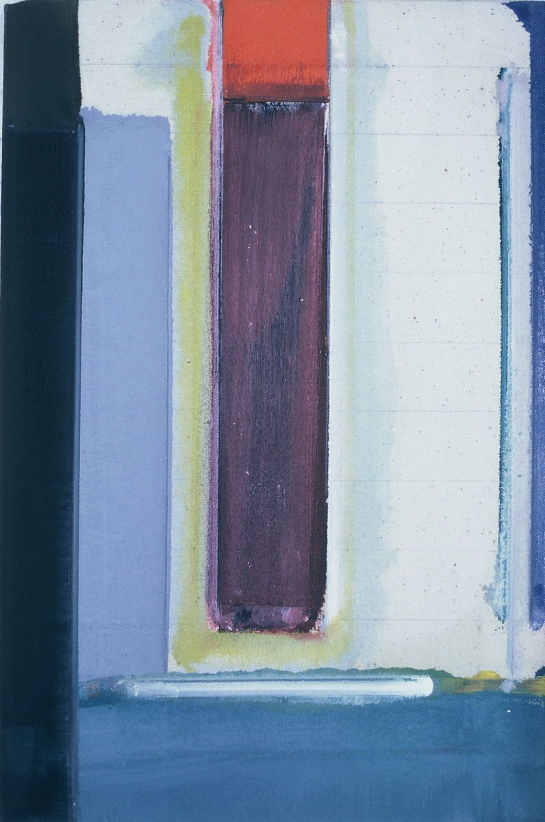 The VOICE  1976 Berkeley   18 x 12"    , oil on canvas