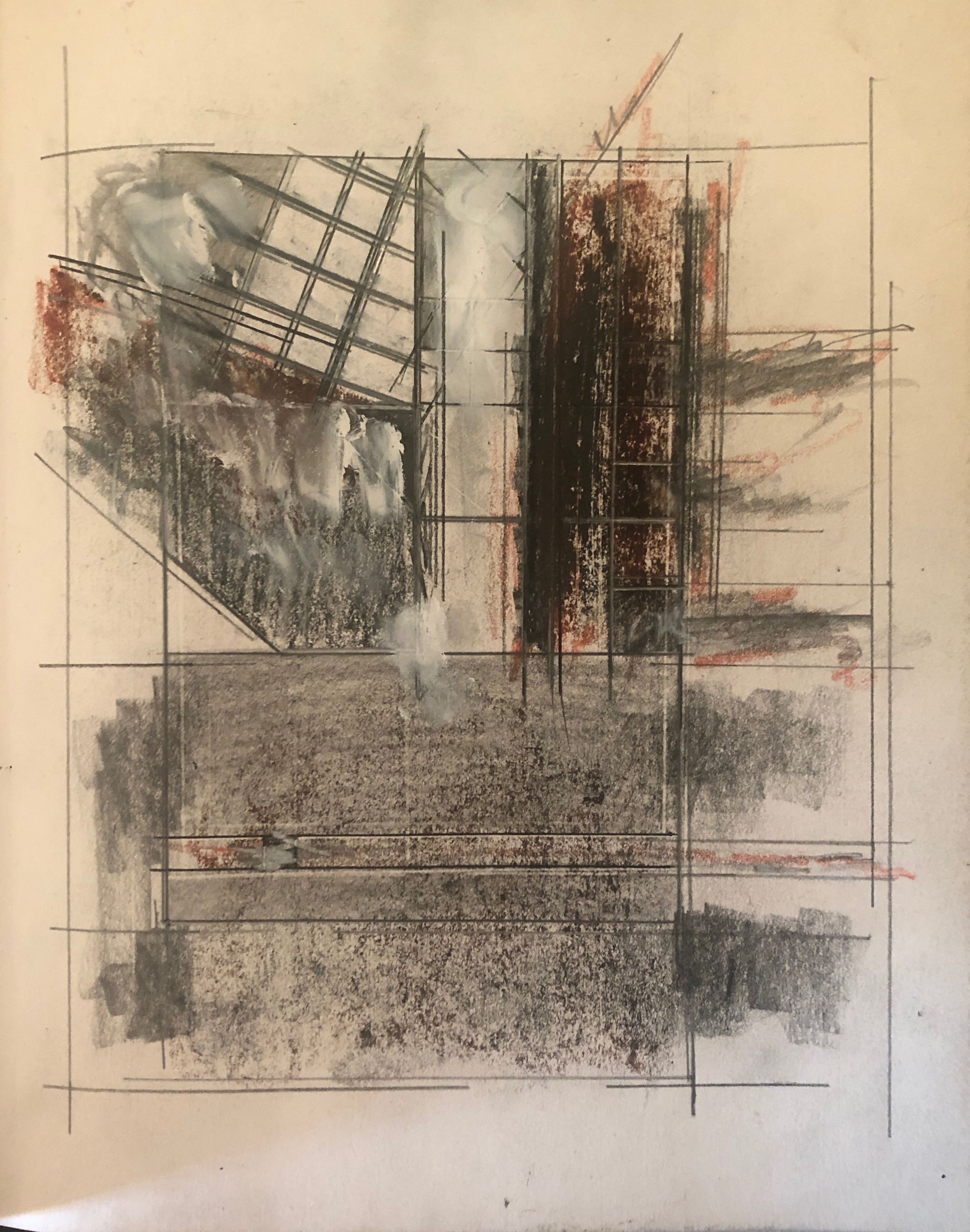 STUDY for a PAINTING  1977