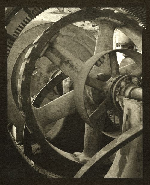 4 x 5 inches / 10 x 13 cm White River Power Station #1 (1996)