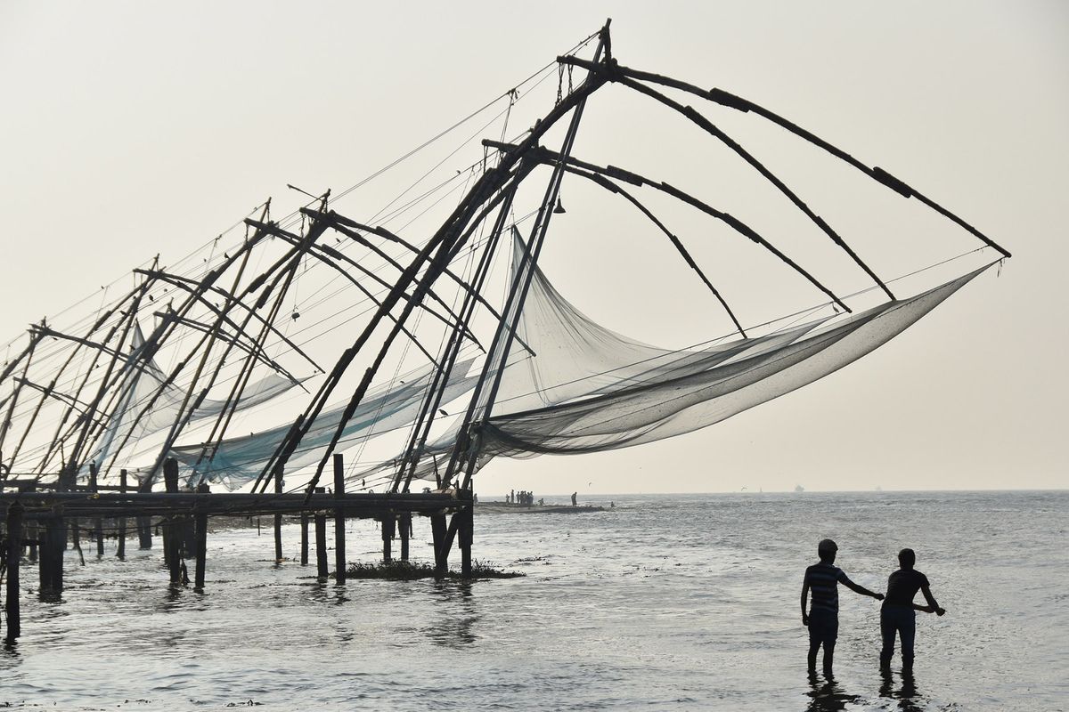 Chinese fishing nets