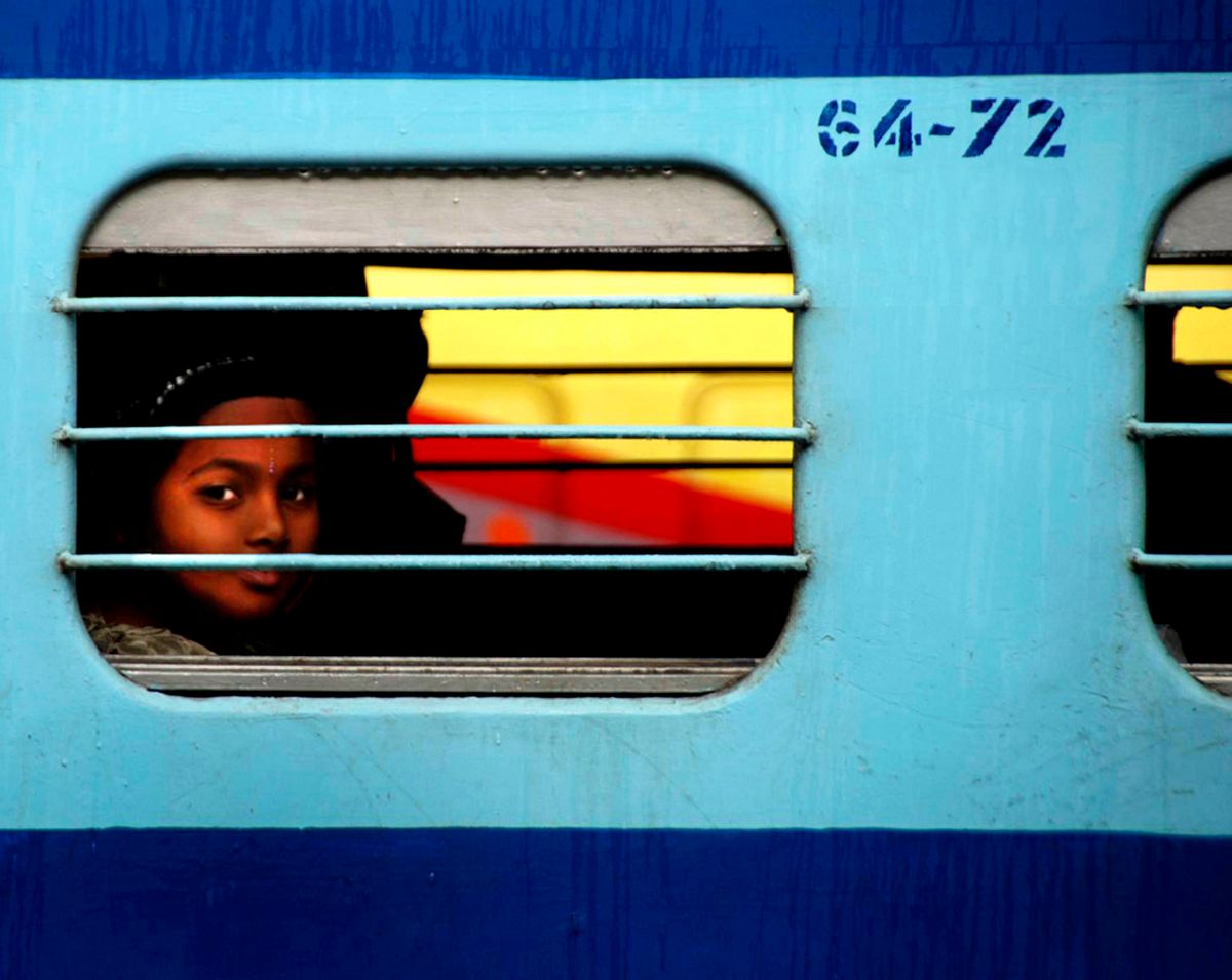 The Girl On the Passing Train