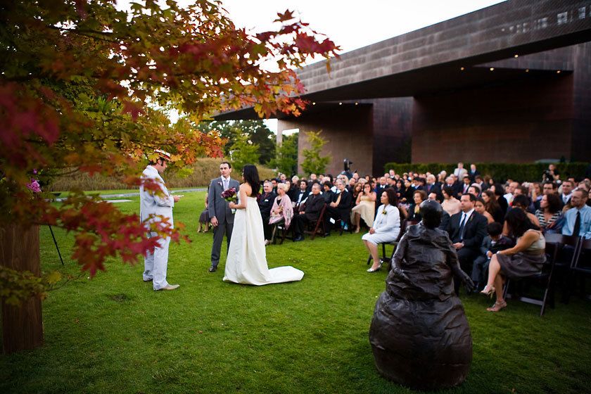 Ceremony at de Young Museum SF