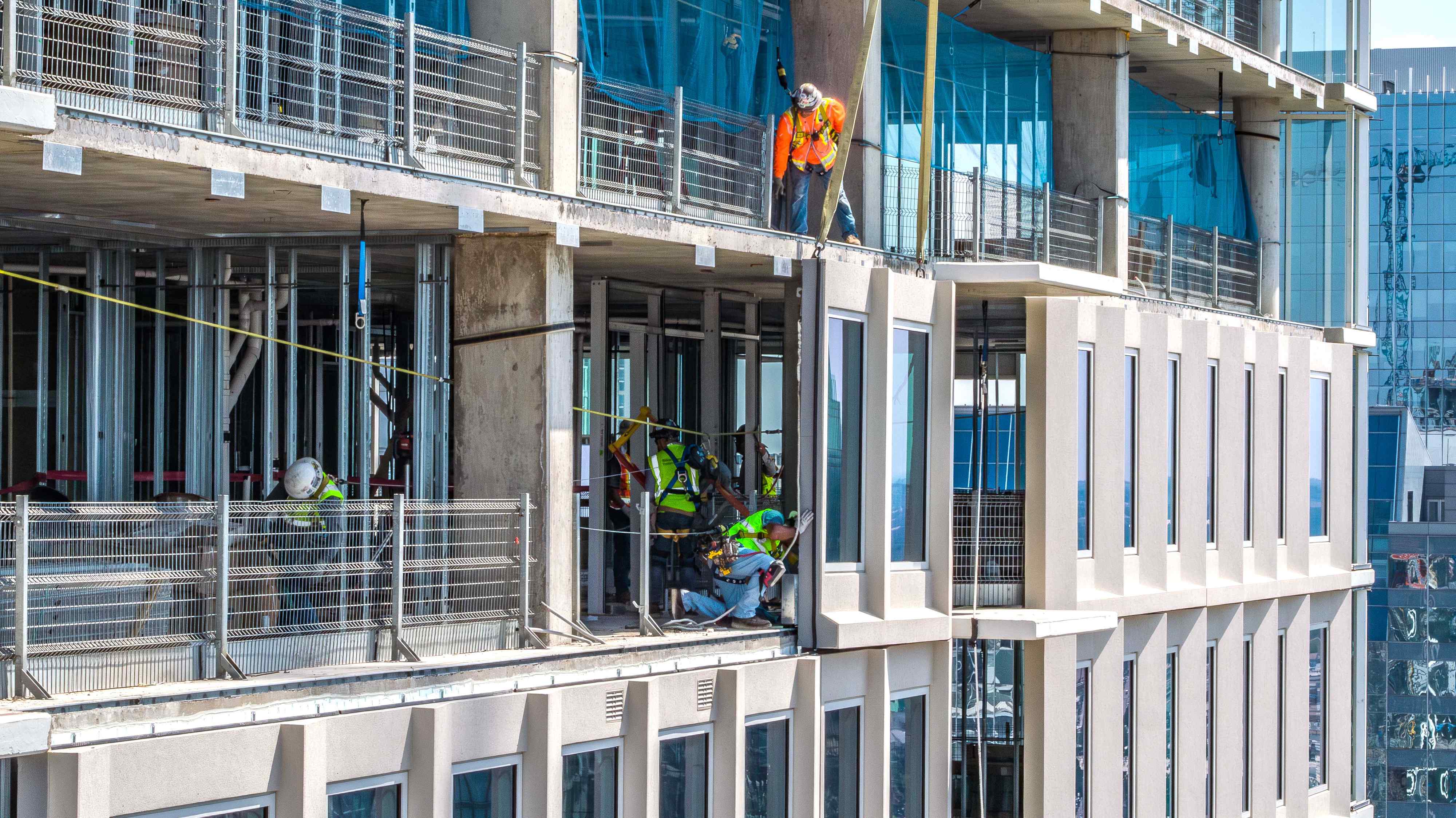 High-Rise Construction - Expert Architectural Drone Photography