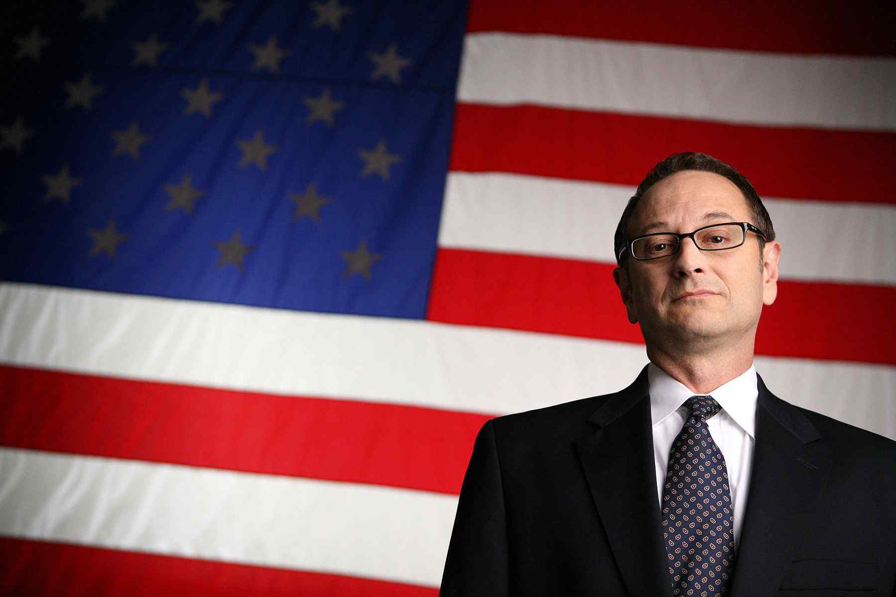 Portrait of VA Doctor in Front of American Flag - Corporate Portraits Photography.jpg