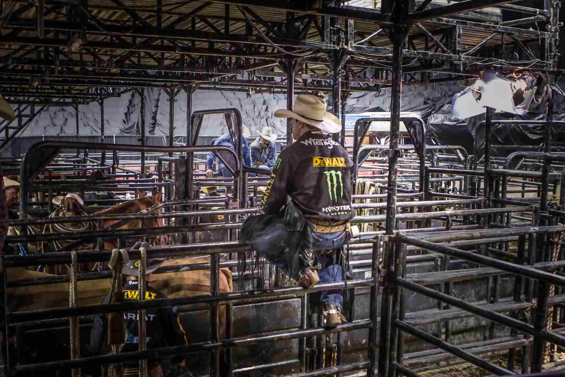 editorial portrait photographer and bull rider