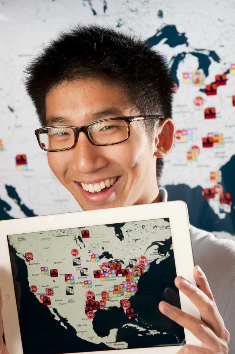 Brain Wong.Founder of Kiip.