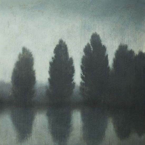 cedars on the river bank