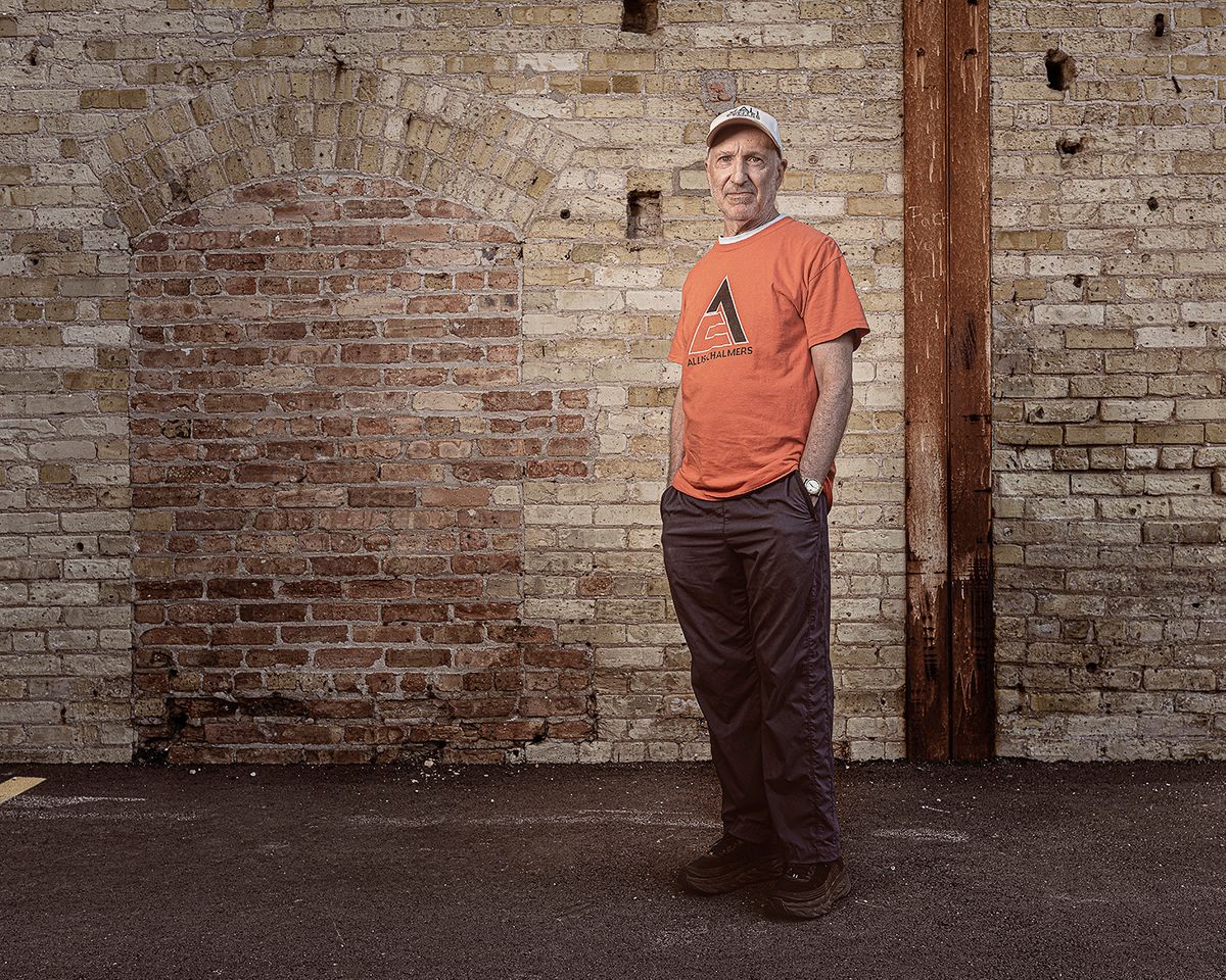 Worked at Allis Chalmers for more than 12 years, including the day the last tractor rolled off its assembly line. Frank Shansky