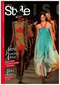 THISDAY Newspaper Sunday Style Magazine Cover