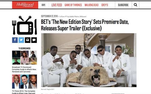 New Edition Story: Home Again Ablum cover (Photo by Bennett Raglin) HollywoodReporter.com