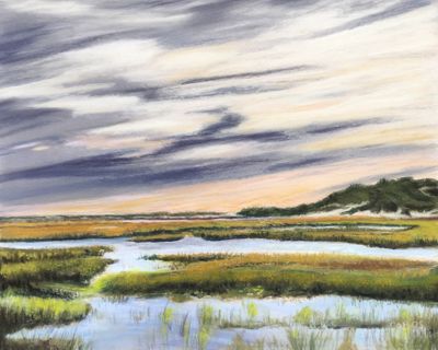 SOLD. Provincetown Marsh.