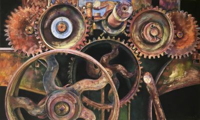 SOLD. Participating entry in the Pastel Society of North Carolina 2019 juried online show. The Final Grind